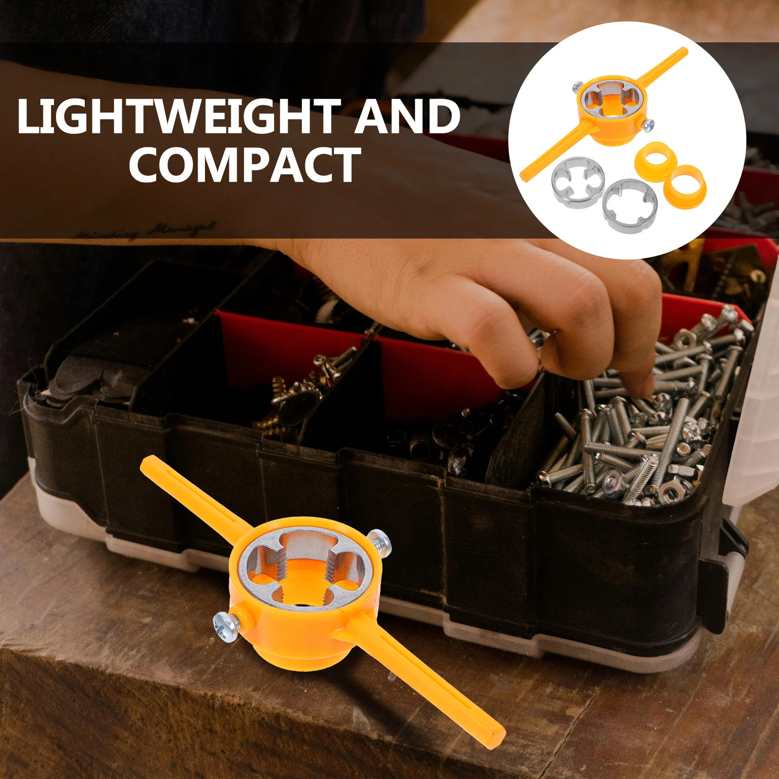 2 قطعة مفتاح ربط أنابيب المياه بولي كلوريد الفينيل صانع الموضوع أداة دليل السباكة عراف عدة مستديرة يموت مجموعة الأنابيب البلاستيكية عراف للإصلاح