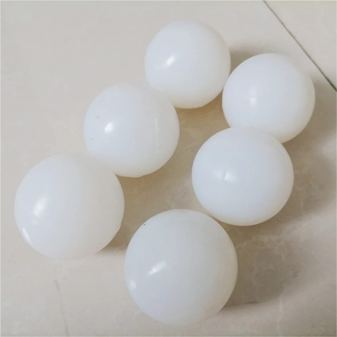 White Round Solid Silicone Ball Sealing Silicone Ball Industrial DIY Parts Dia 2/2.5/3/3.5/4/5/5.5/6/6.5-65mm