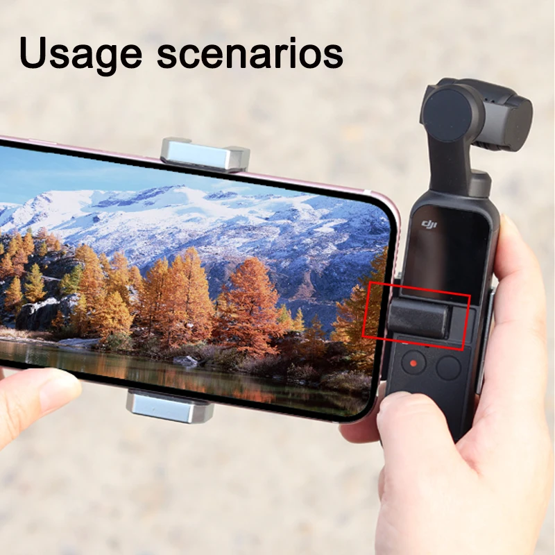 For DJI Osmo Pocket 2 TYPE-C IOS Smartphone Adapter Phone Data Connector Interface Handheld Gimbal Camera Accessories