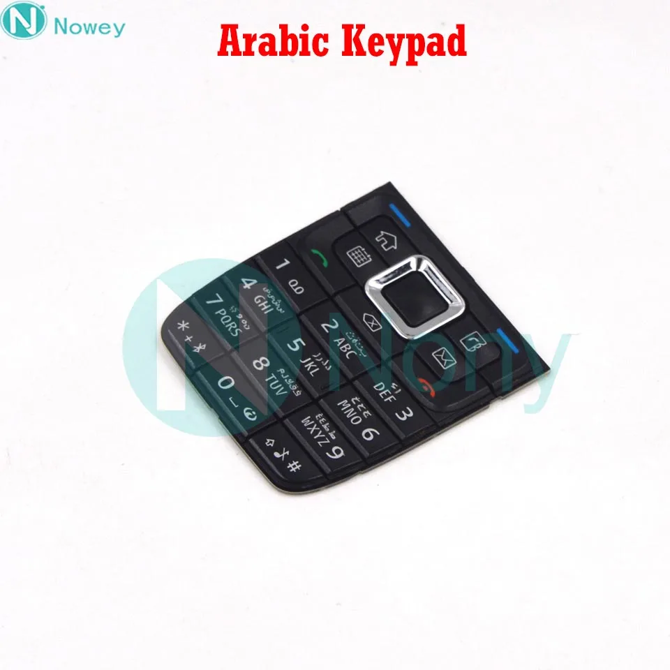 Nowey E51 Keyboard Cover For E51 Mobile Phone English Russian Arabic Keypad Housing Replacement Parts