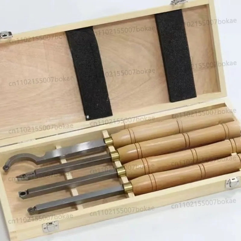 Woodworking turning tool set