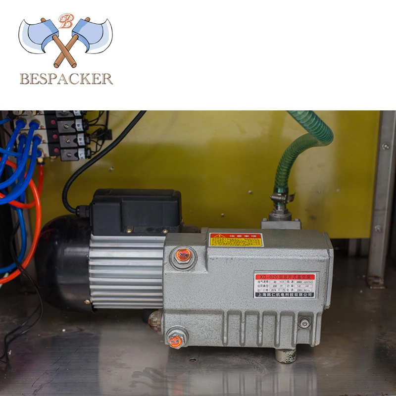 Bespacker XBG-100 Fully Automatic High Speed Food Plastic Tray Box Cup Sealing Machine