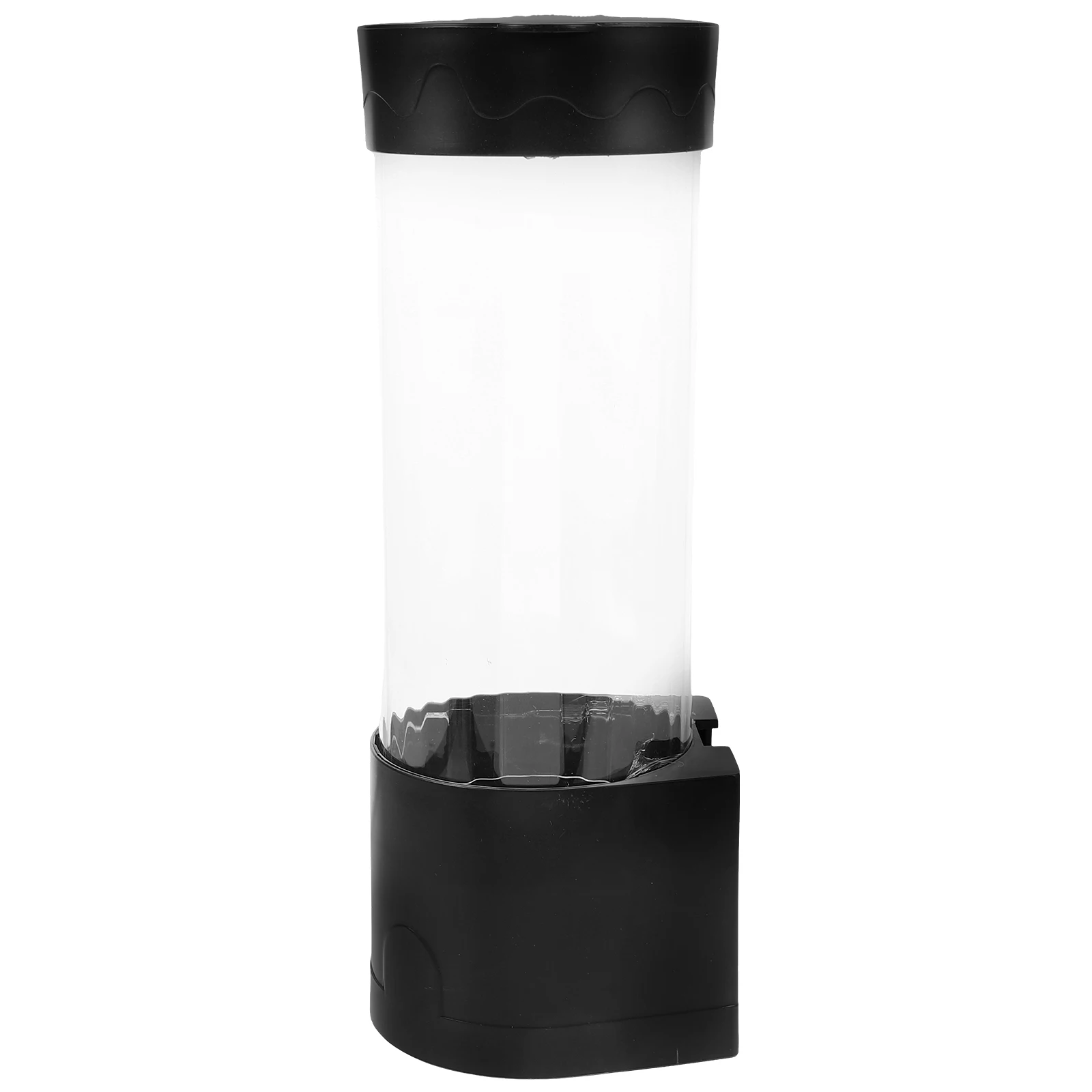 

WallMounted Disposable Cup Dispenser Stylish Black Plastic Organizer Paper Cup Holder Dustproof Storage Suitable Home Hotel