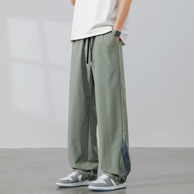 

Men's Fashion Quick-dry Pants Summer Outdoor Trousers Streetwear Sportswear Casual Sweapants Male Men Street Style Men Clothing