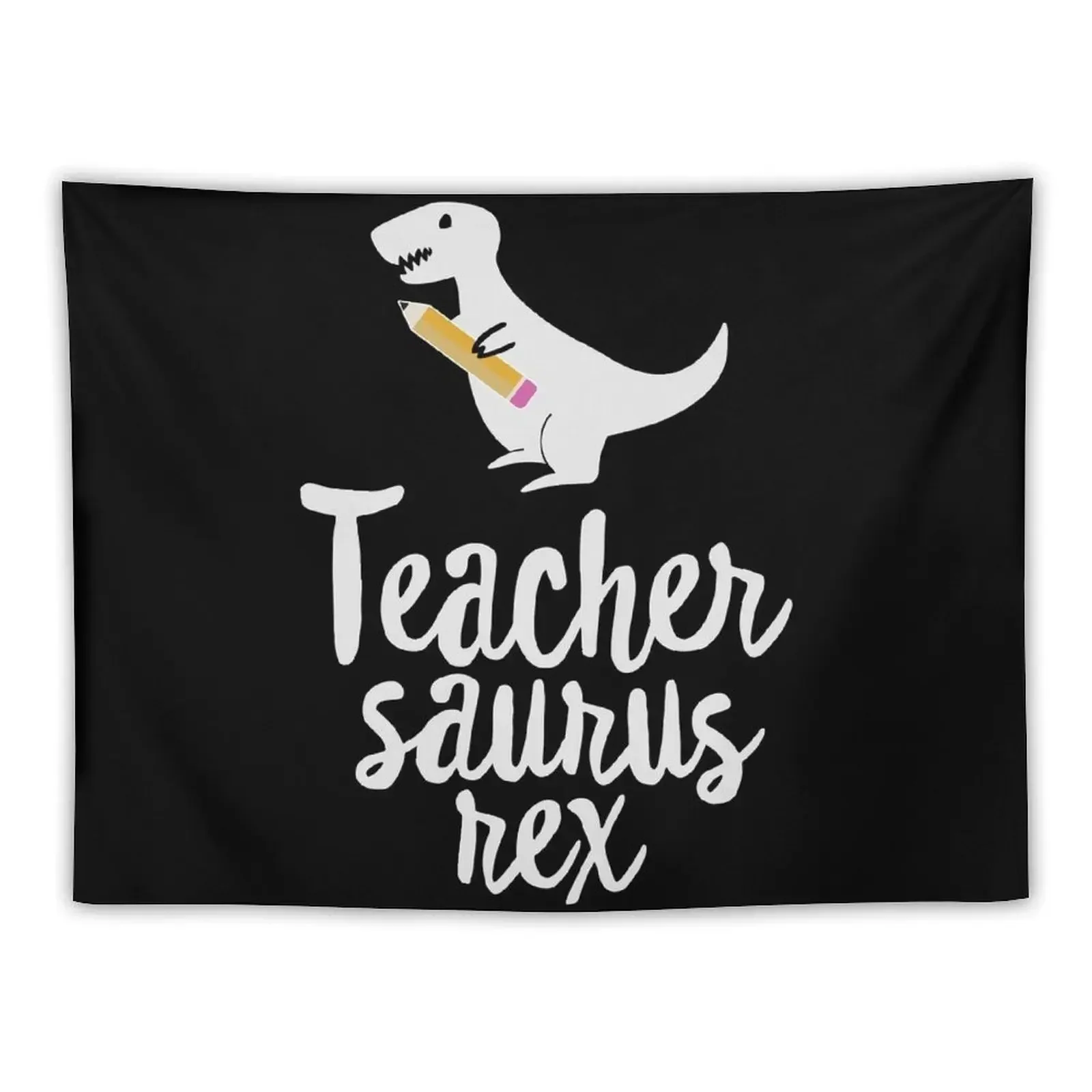 Teacher Saurus Rex - Teacher Trex Shirt Mother's Day Gift Tapestry Luxury Living Room Decoration Decorations For Room Tapestry