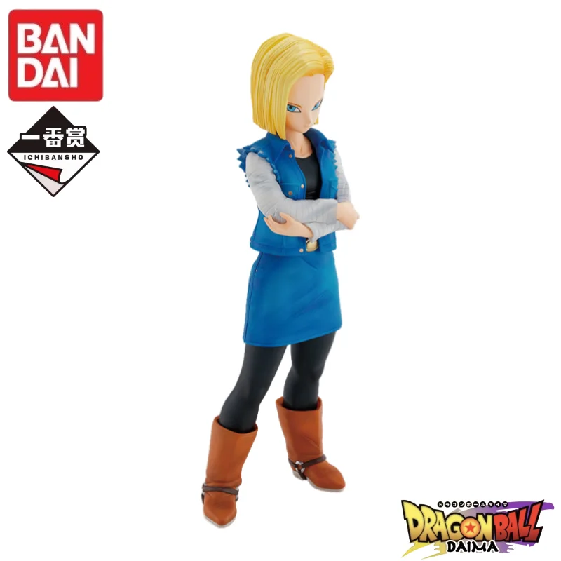 Special OfferIn Stock 100% Original Bandai Ichiban Kuji Dragon Ball Ex Android Original Anime Characters Garage Kit Collectible