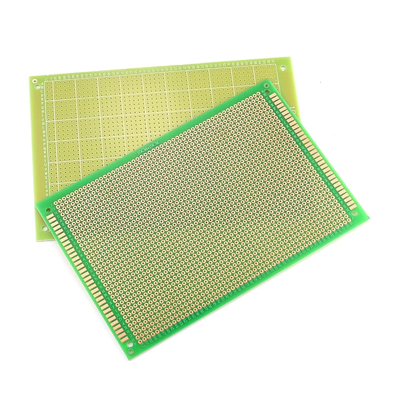 Imagem -04 - Diy Pcb Single Sided Universal Circuit Board Placa de Óleo Verde Breadboard Plate Fibra de Vidro 1.6 mm 10x15cm 10x15cm 10 Pcs