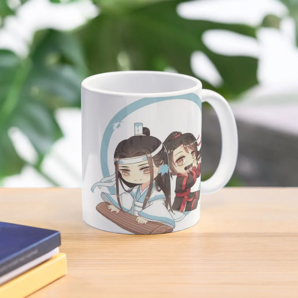 Wangxian Orchestry Partner Classic  Mug Photo Drinkware Picture Coffee Printed Cup Handle Round Tea Design Simple Gifts Image