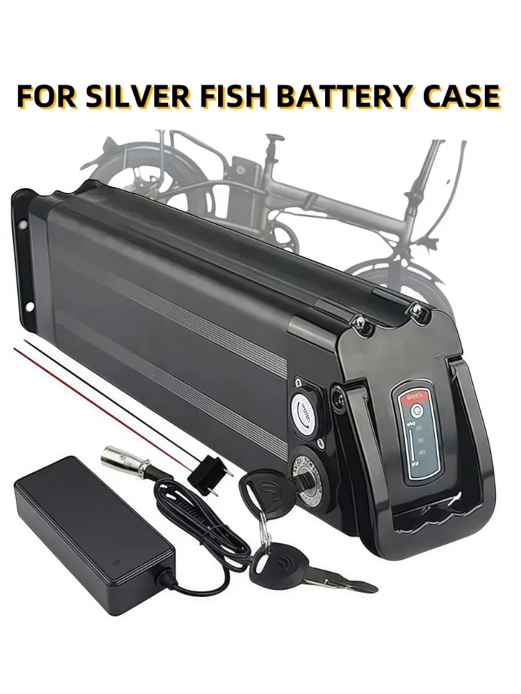 Batterie Lithium-Ion 48V 20AH 17AH 15AH Silverfish, haute puissance 250W 500W 750W 1000W 36V 20Ah 48V 18650 + chargeur, qualité supérieure