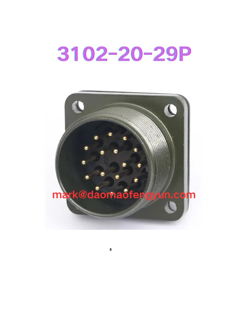 

3102-20-29P Новая водонепроницаемая авиационная розетка 17-жильный 3102-20-29P