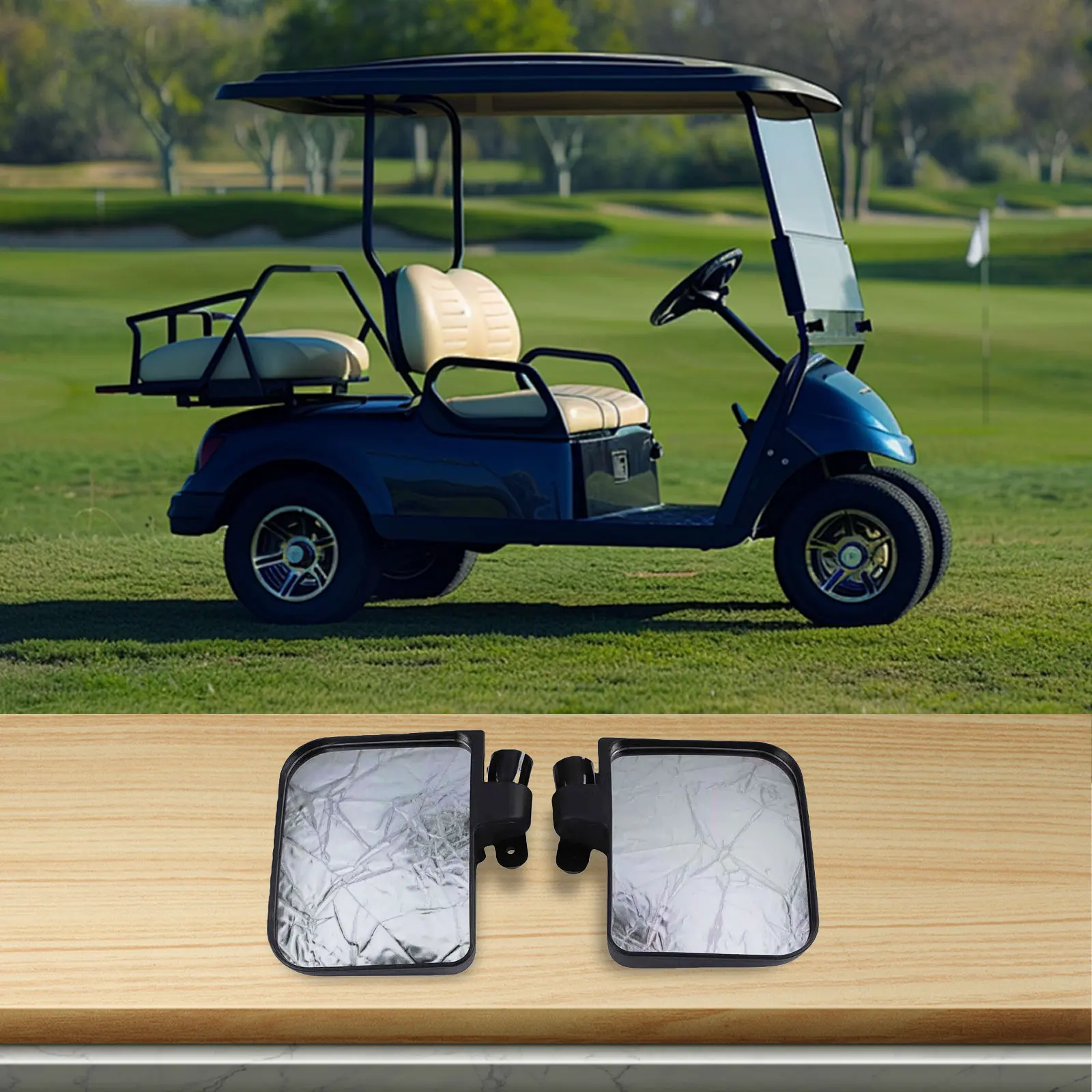 

Зеркала заднего вида с поворотниками и светодиодными индикаторами поворота. Будьте в безопасности на поле для гольфа с зеркалами для гольф-каров с поворотниками.