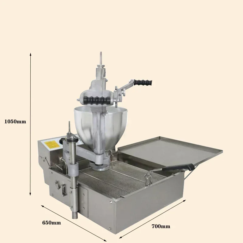 

Factory price Electric Heating Doughnut Machine Commercial Stainless Steel Multi-Function Automatic Donuts Fryer Machine