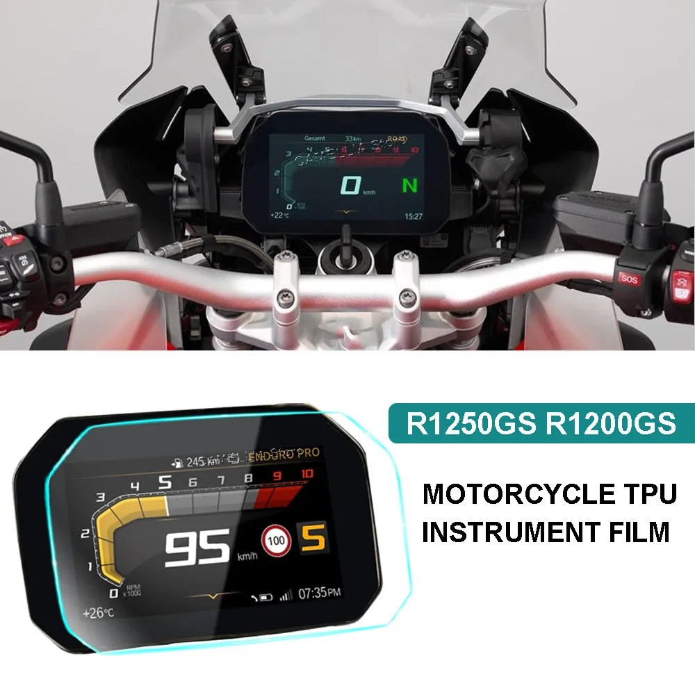 Motorcycle Dashboard Protection Instrument Film Motorcycle Accessories Waterproof for BMW R1250GS R1200GS