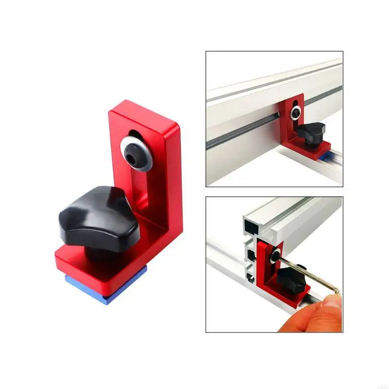 A2BE 35/45 T-Slot Track Stop Sliding Miter Gauge Connector Retainer Locator for Woodworking