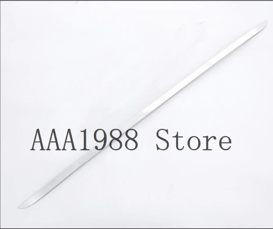لفورد اكسبلورر 2020 2021 2022 اكسسوارات الفولاذ المقاوم للصدأ الخلفي الجذع الباب الخلفي صب قطاع غطاء الكسوة تصفيف السيارة #2