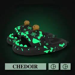 Shark Slipper Home Men Halloween Summer Soft Flip Flops Non Slip Platform Women Glow in The Dark Sandals Cute Funny EVA 2024