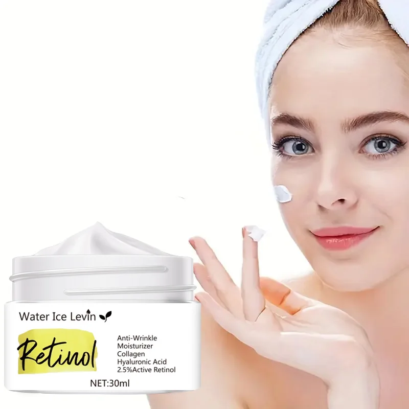 30 g de crema hidratante de retinol para rostro, cuerpo y manos, adecuada para mujeres y hombres, que contiene colágeno de retinol, ingredientes sin alcohol