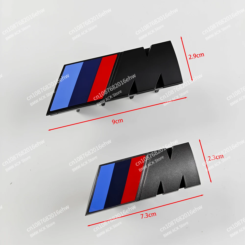 Emblema 3D para parrilla delantera de coche, Logo insignia para BMW M X1, X2, X3, X4, X5, X6, F48, G01, E84, E83, F39, F10, F30, G11, G07, G86, G80, G60, E60, E46