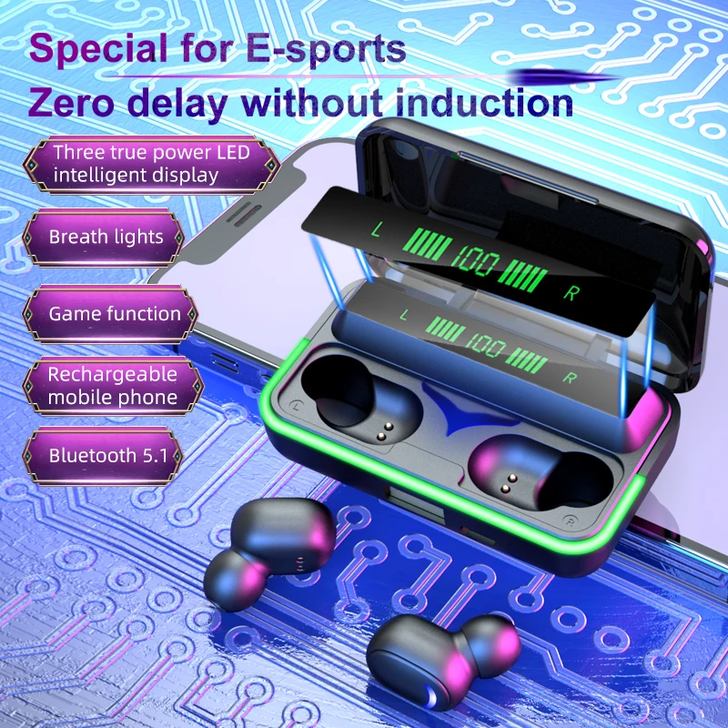 New E10 Tws Wireles… - image
