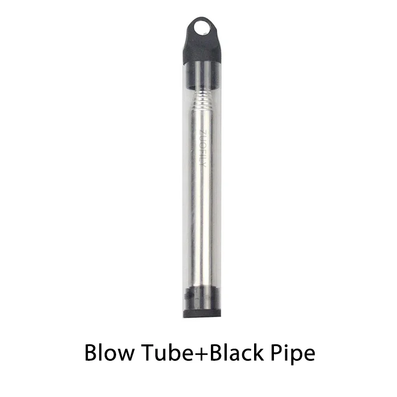 Outdoor Blow Fire Tube Mund Blasrohr Zusammenklappbare Teleskop Feuer Blasrohr Edelstahl Blasen Feuer Stick Camping Ausrüstung