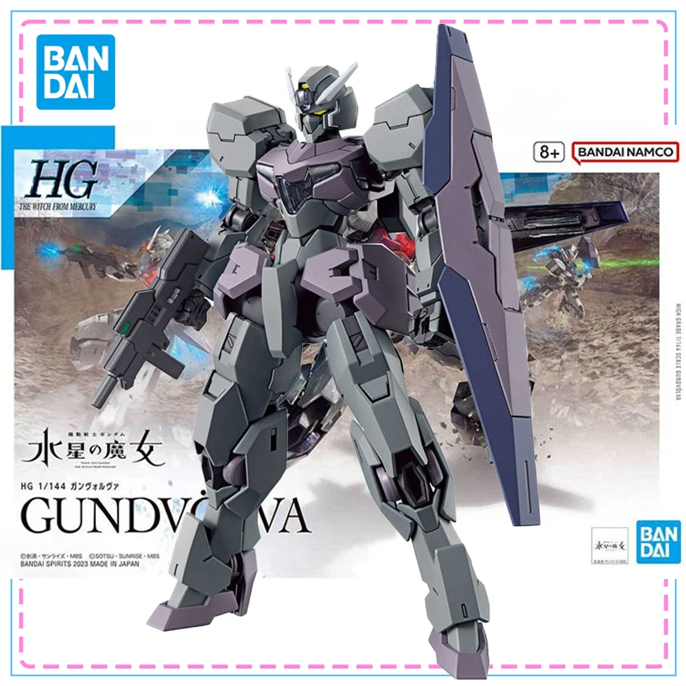 

Bandai HG TWFM 1/144 Gundvolva, натуральная модель Gundam, комплект фигурок, коллекция, сборная модель для мальчиков, игрушки, рождественские подарки