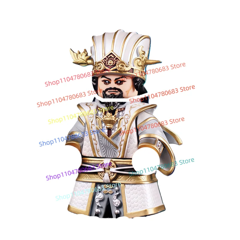 

MOC Building Blocks Zhuge Liang & Ma Chao Mini Action Figure Assembly Model Display Anime Toy Accessories Gift Collectible