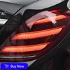벤츠 S 클래스 W222 2014-2020 년 업그레이드 고품질 LED 하이라이트 자동차 미등 자동차 방향 지시등 어셈블리 액세서리 5