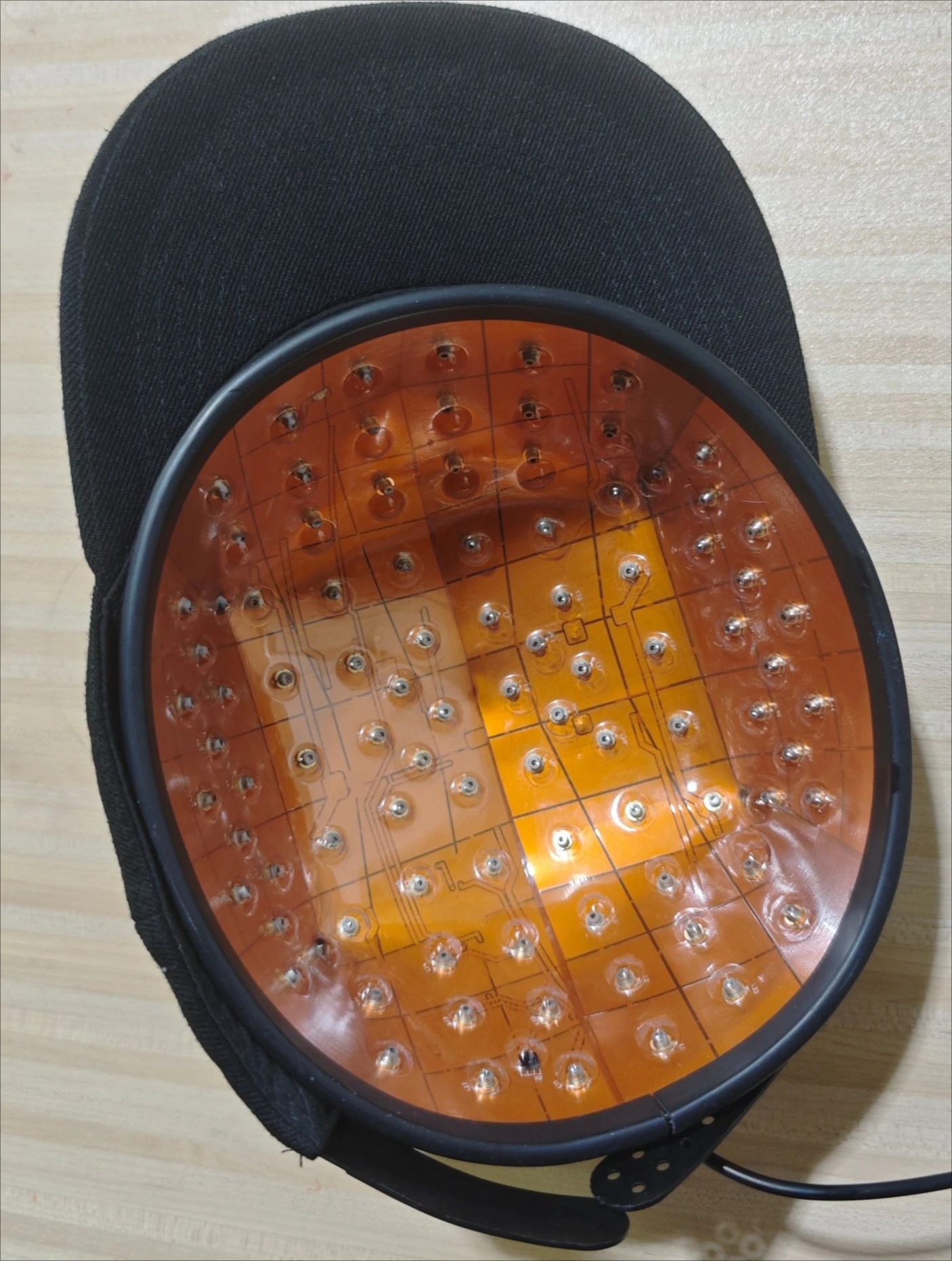 Professional Red Light Therapy Laser Cap 96 Lamp Beads Low Frequency for Hair Growth & Greasy Scalp Care Adjustable Strap