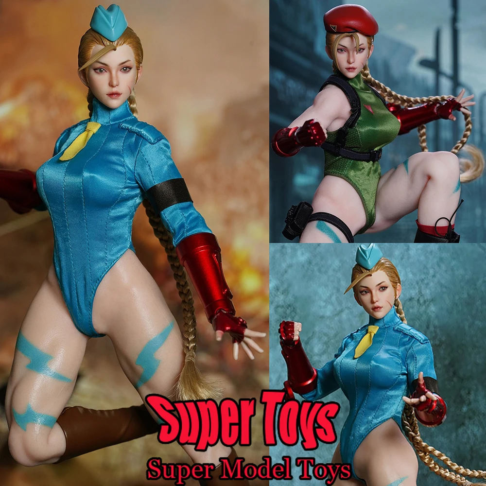 

PLAYTOY P020A/B 1/6 Scale Women Soldier Cammy Fighting Game Series Full Set 12-inches Action Figure Model Gifts Collection