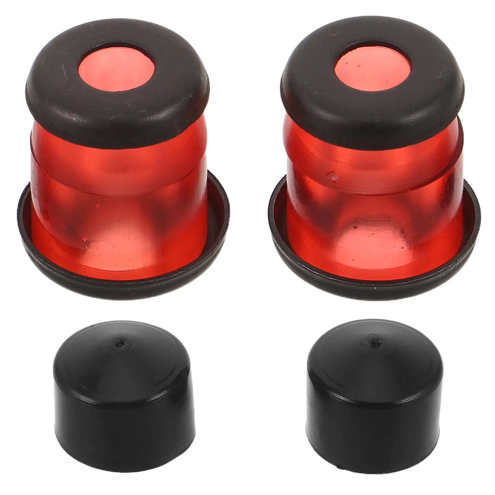 

1 Set Skateboard Bushings Shock Absorbing Pads for Long-Board Truck Replacement Pivot Cups Washer Skateboard Hardware Kit Red
