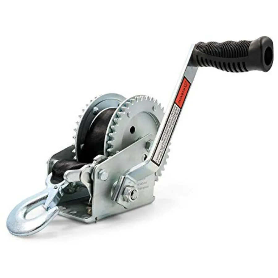 

Мощная стальная морская лебедка для буксировки - устойчивая к коррозии, грузоподъемность 1200 фунтов, прочные шестерни, устойчивые к износу, устойчивые к УФ-излучению, 2 шт.