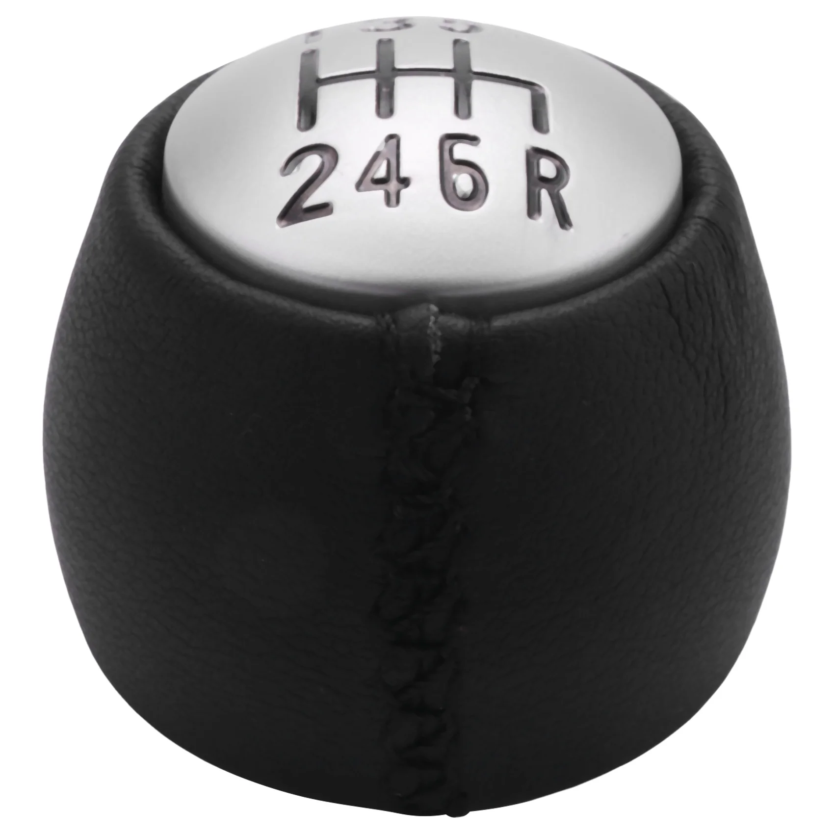 6 Speed Manual Gear Shift Knob Handball for Alfa Romeo GT 147 166 PU Leather