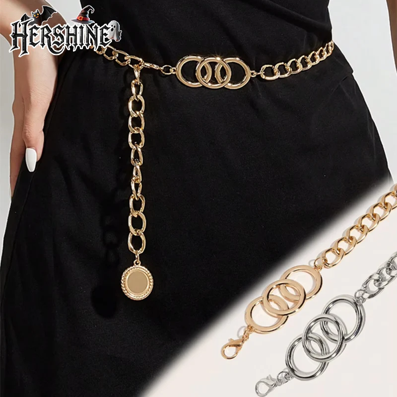 Hershine 1-Piece Women's Fashionable Hollow-Out Circle Waist