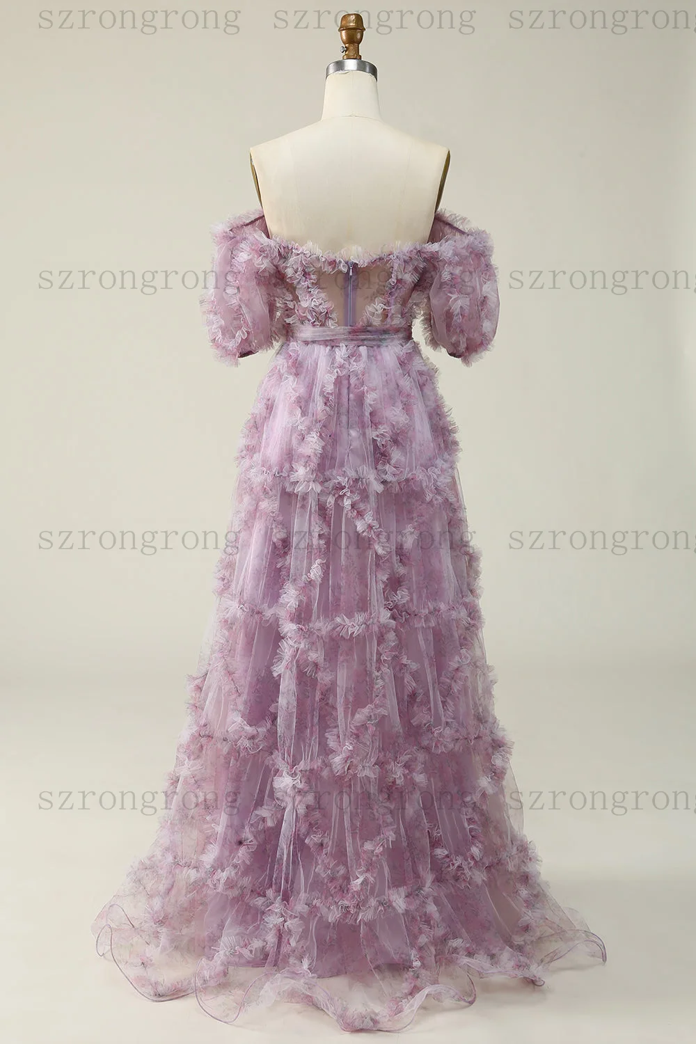 Vestidos de Noche acampanados con cuello barco personalizados, vestido largo de fiesta con escote en forma de corazón, vestido de fiesta de cumpleaños con espalda descubierta y media manga plisada escalonada