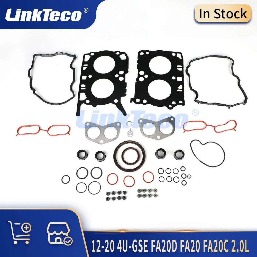 

Car Engine Parts Full Gasket Set Seal Repair Kit Fit 12-20 4U-GSE FA20D FA20 FA20C 2.0 L For Subaru BRZ Toyota GT 86 Scion FR-S