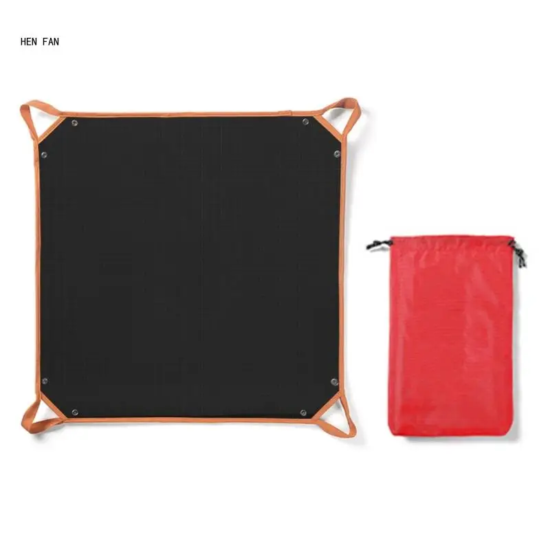 

Folding and Practical Mat Fireproof Under Grill Mat for Outdoor Grill M89D