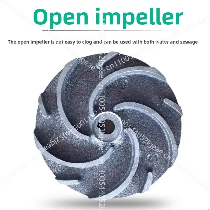 Centrifugal Pump Well Water Pump Large Flow Rate 1 Inches 2 Inches 3 Inches Household 220V Septic Tank Sewage Self-Priming Pum