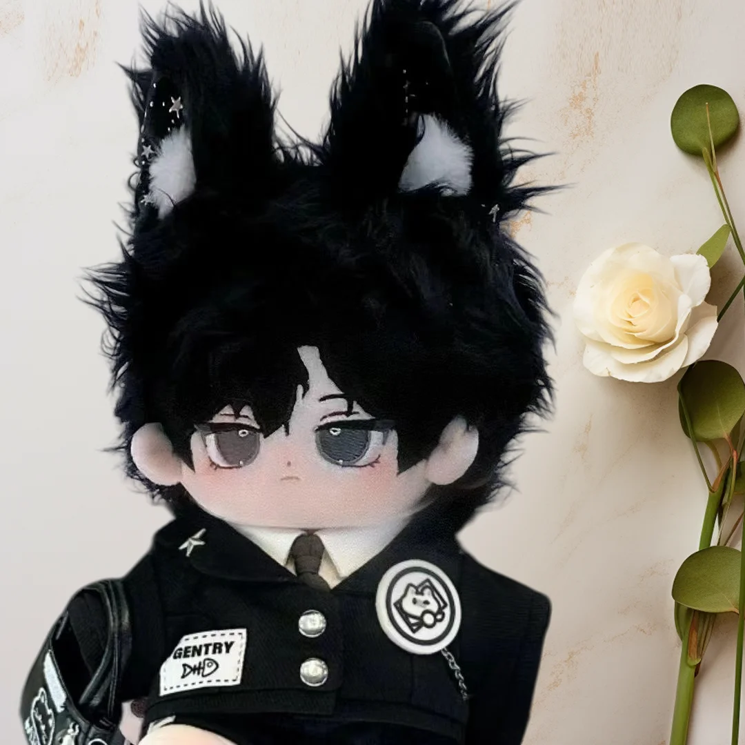 

Мягкая 20 см аниме Сириус черный косплей плюшевая кукла со скелетом игрушки для коллекции фанатов или детей подарок друзьям