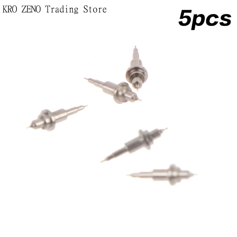 🔝5Pcs Pocket Watch Pivot Pendulum Axis Sharp Cores Point Balance Wheel Tip Balance Shaft Watch Repair Parts Balance Wheel Shaft