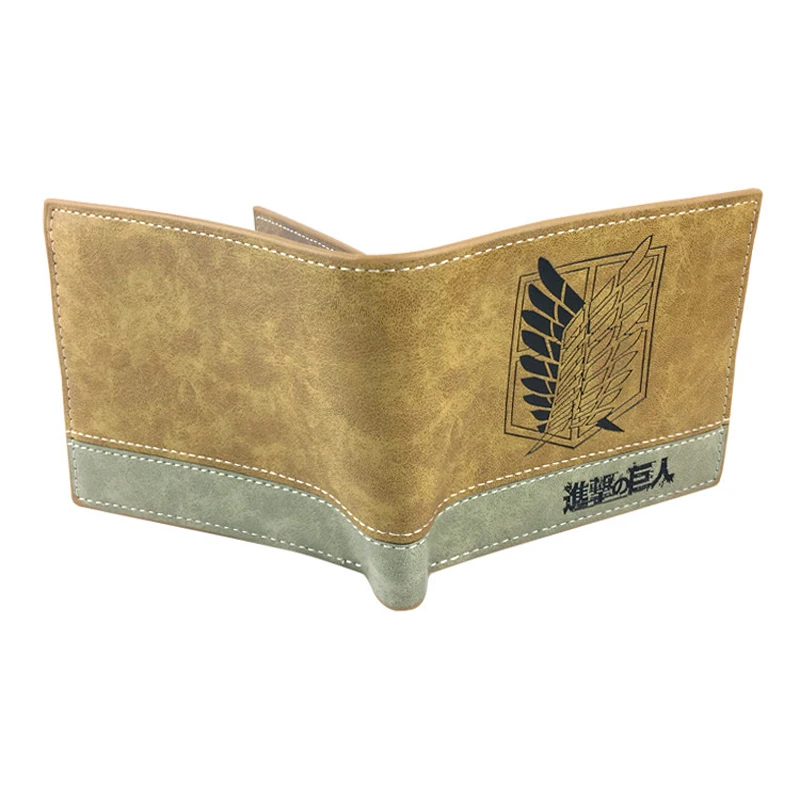 Anime Attack on Titan Scout Regiment Short Portefeuilles pour hommes