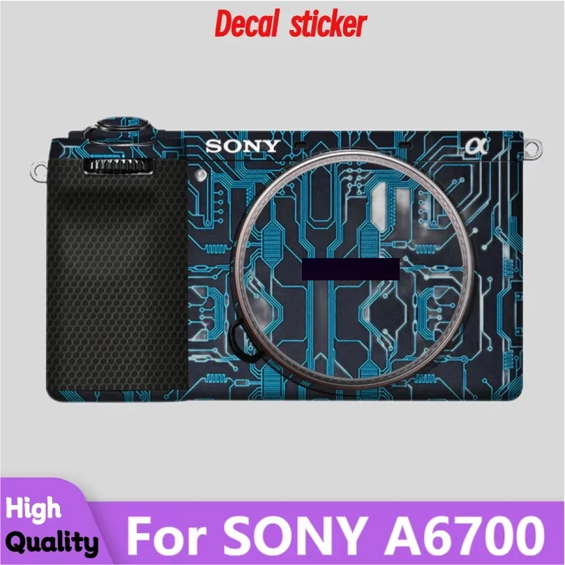 

For SONY A6700 Decal Skin Vinyl Wrap Film Camera Body Protective Sticker Anti-Scratch Protector Coat