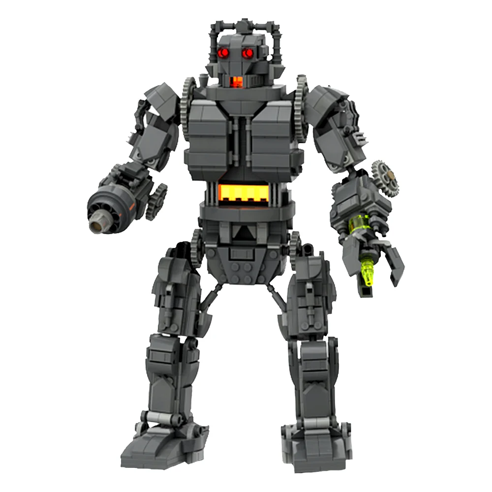 MOC Cyberking Robot Building Blocks Movies Toys Model Military Vehicles Battleship DIY Bricks Set, Spacecraft Gift for Kids Adult