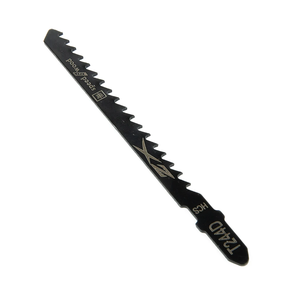 Lame de scie en acier à haute teneur en carbone, dureté élevée, adaptée à la coupe du bois, du panneau, du plastique, 10 pièces