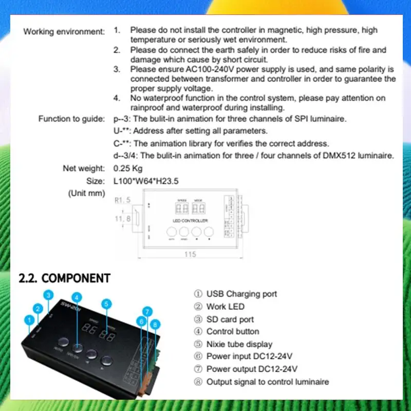 

SW201 DMX512 Устройство записи адресных кодов M512/SM16512/UCS512/GS8512 и т. д. Устройство записи адрес для писателей кодов DMX512-ABPS