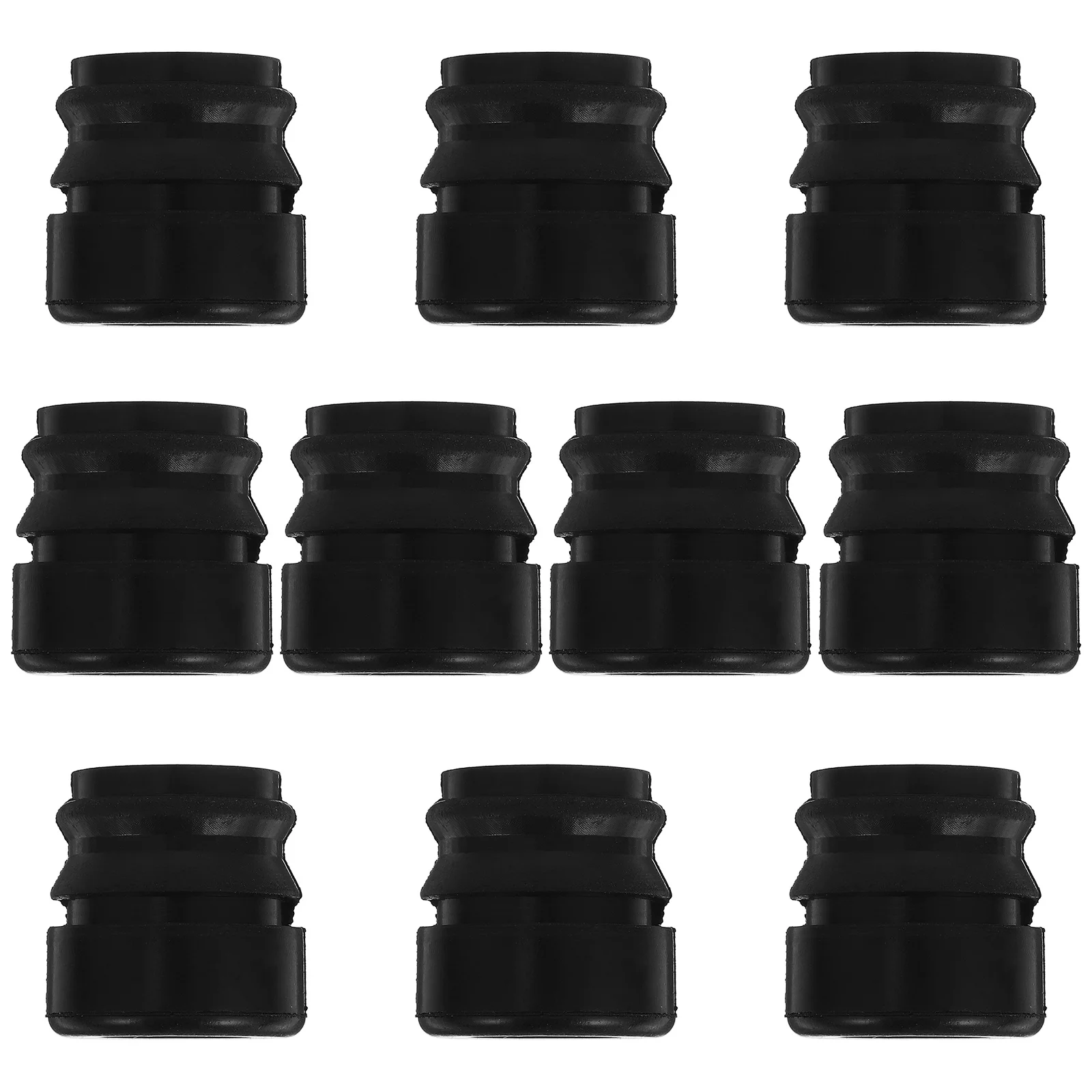 

10 Pieces Chainsaw Anti-Vibration Handle Buffer Plug Mount Set Damping Block Pad Annular Plug Cap Spare Parts