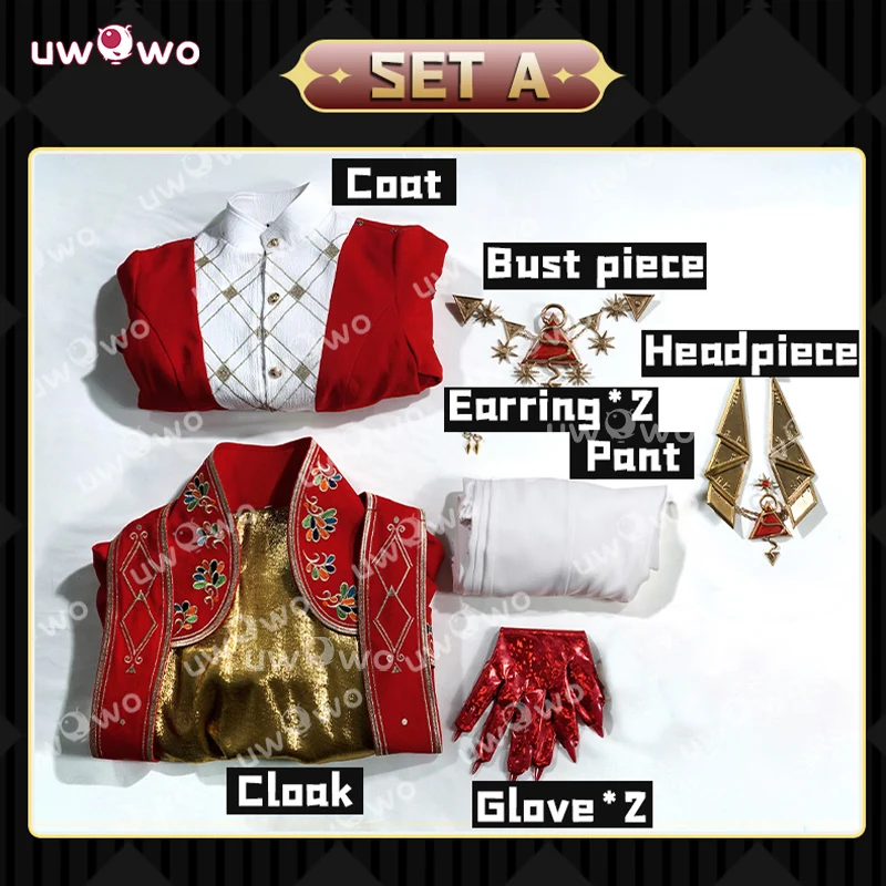 UWOWO Collab series: Philosopher\'s Stone Cosplay Game Identity V Night Watch Ithaqua Cosplay Costume Christmas Costume
