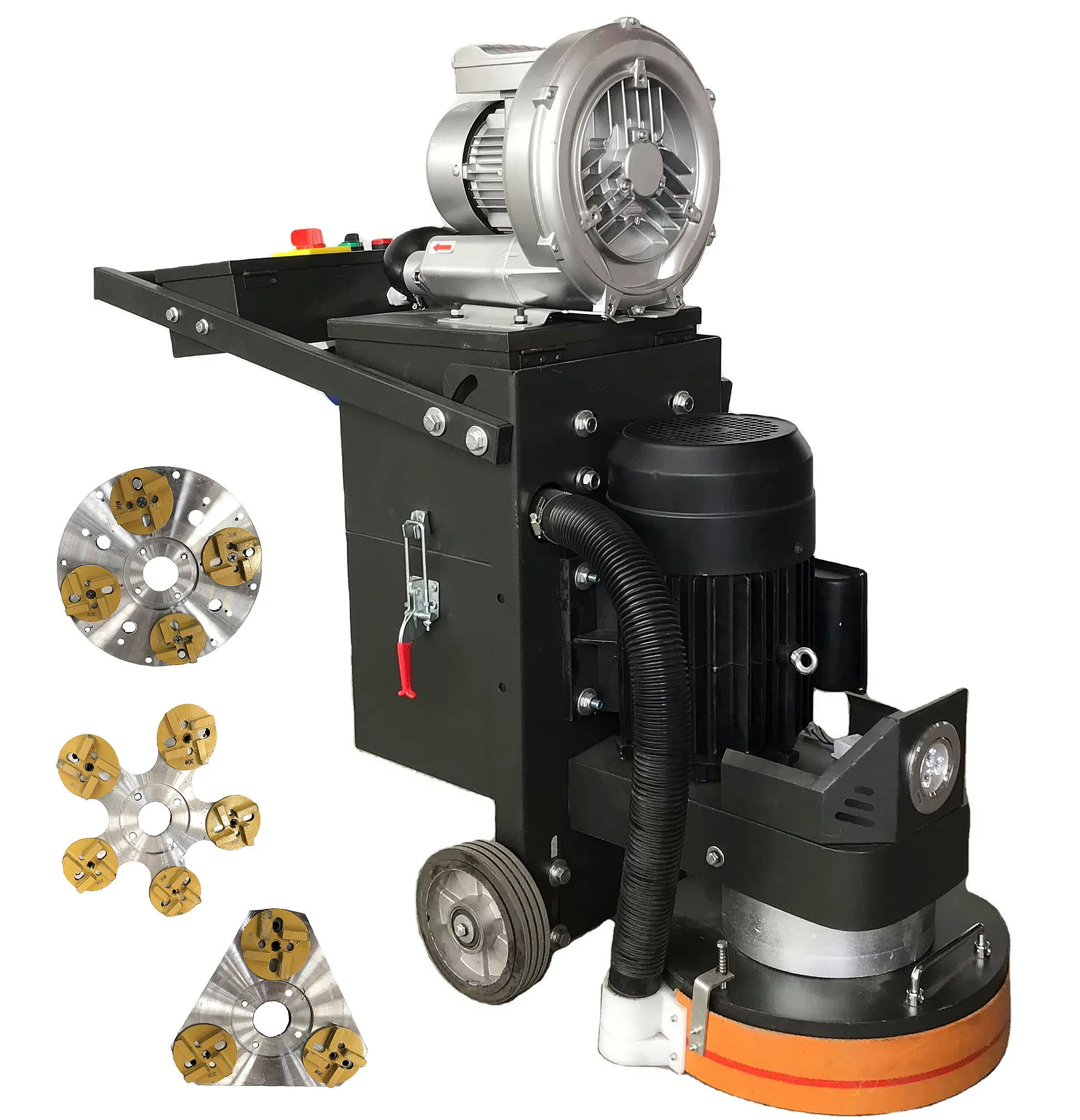 350 400 380V 220V 4KW Terrazzo Machine Concrete Compact Flooring Hand Grinder Edge Machine