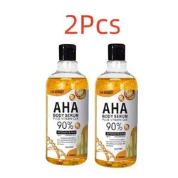 Sérum AHA pour le corps, 2 pièces, doux, raffermissant, réparateur de la peau, arbutine, hydratant, éclaircissant, essence originale