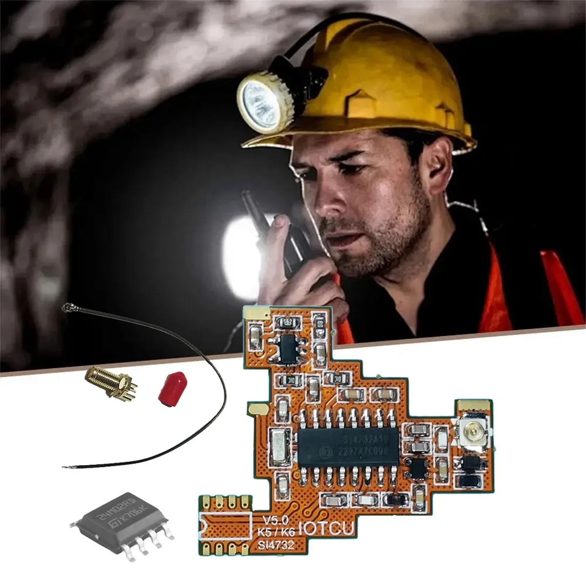 SI4732 V5.0 Модуль FPC + чип 2M для UV K5 K6 HF Коротковолновый полнодиапазонный прием/однополосный прием