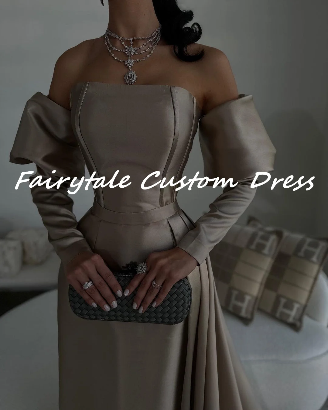 Fairytale  فستان حفلات الزفاف Luxury Communion Dress Elegant and beautiful dresses for women Dresses for special events Birthday